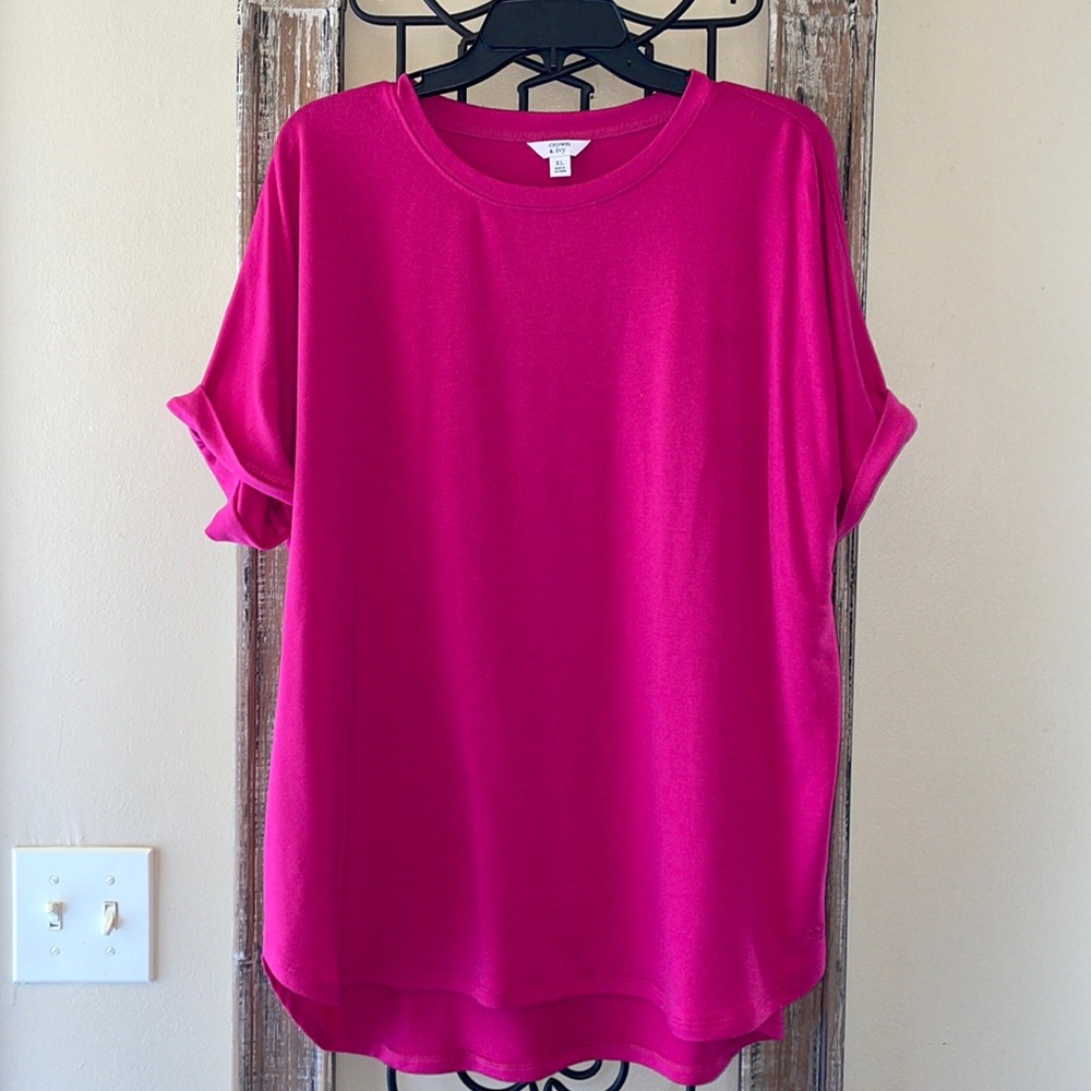 Like New Crown & Ivy Dolman Sleeve Top sz XL